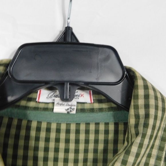 Artful Dodger Mens Check Button Up - Picture 2 of 4